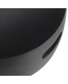 Table d'appoint ronde Hans noire - 43x43x47 cm