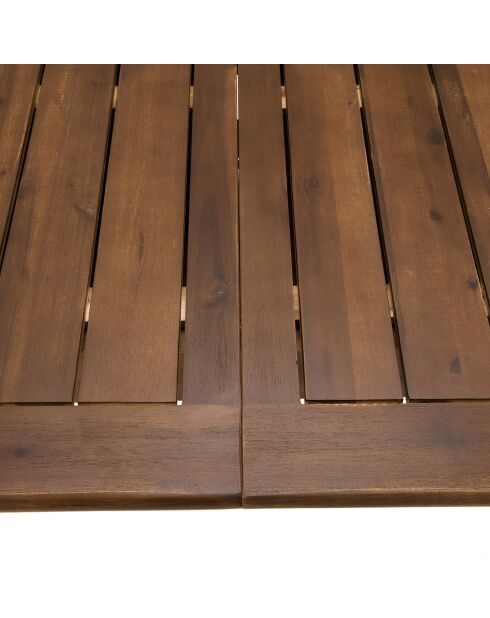 Table rectangulaire Victoire bois  - 180/240x100x75 cm