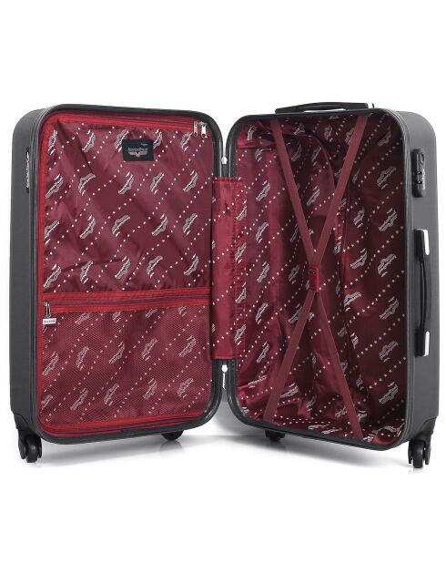 Bronx Long-Stay-Koffer mit 4 Rädern und Rollen, 75 cm, dunkelgrau