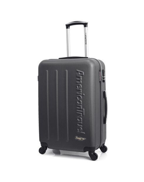 Valise Moyen Séjour 4 roues Bronx 65 cm gris foncé