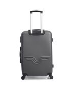 Valise Moyen Séjour 4 roues Bronx 65 cm gris foncé