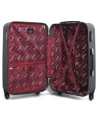 Valise Moyen Séjour 4 roues Bronx 65 cm gris foncé