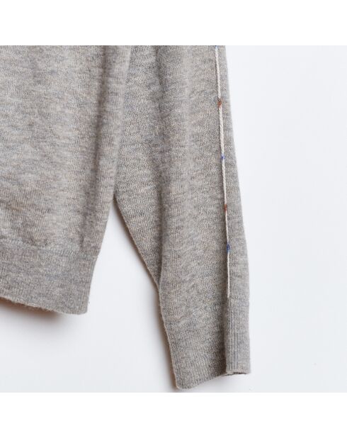 Gilet zippé Glabo gris