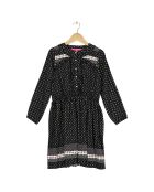 Robe Léonce imprimée bleu marine