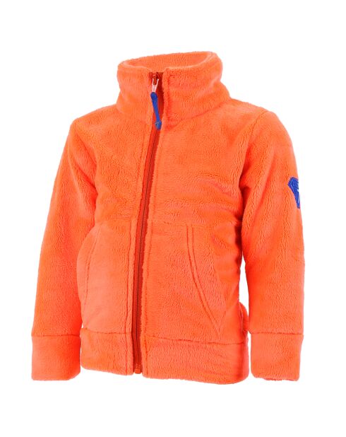 Seconde couche en polaire Sparkle orange