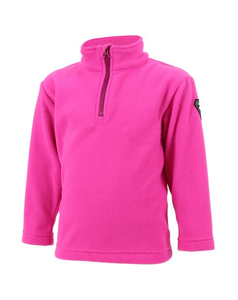 Seconde couche en polaire Flocon rose