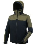 Veste de ski Belledonne bleu foncé/kaki