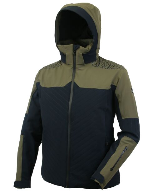Veste de ski Belledonne bleu foncé/kaki
