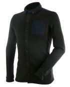 Chemise Première couche Polartec Cevennes noir/bleu marine