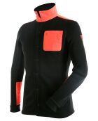 Chemise Première couche Polartec Cevennes noir/magma