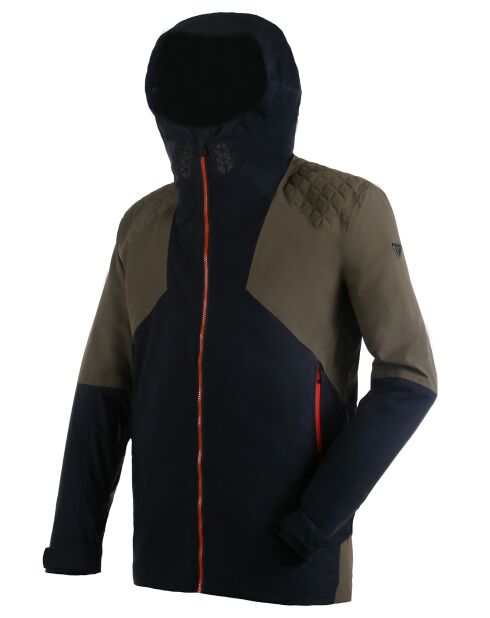 Veste de ski Spencer bleu foncé/kaki