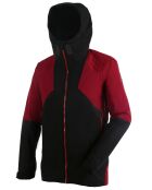 Veste de ski Spencer noir/rouge