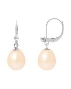 Boucles d'oreilles Extase Argent Perles d'Eau Douce roses