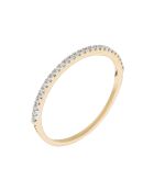 Bague Belle Alliance diamants 0,08 ct or jaune
