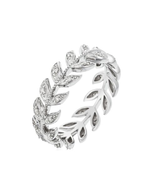 Bague Héritage Diamants 0.12 ct or blanc