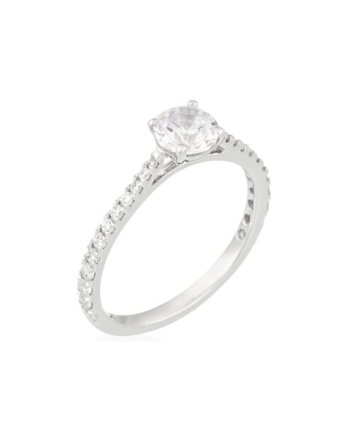 Anello con diamante Royal Solitaire in oro bianco 0,70 ct