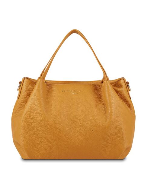 Allegra Handtasche aus Kamelleder - 30x20x14 cm