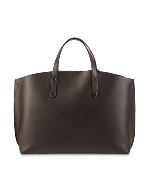 Borsa e marsupio Livel in pelle nera - 45x12x31 cm