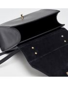 Black Shak Lederhandtasche - 23,5 x 20 x 10 cm