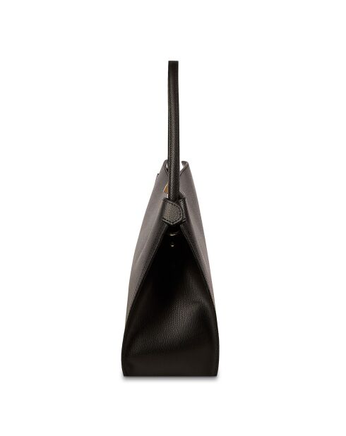 Vecy schwarze Lederhandtasche - 26x13x3 cm
