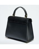 Black Shak Lederhandtasche - 23,5 x 20 x 10 cm