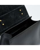 Black Shak Lederhandtasche - 23,5 x 20 x 10 cm