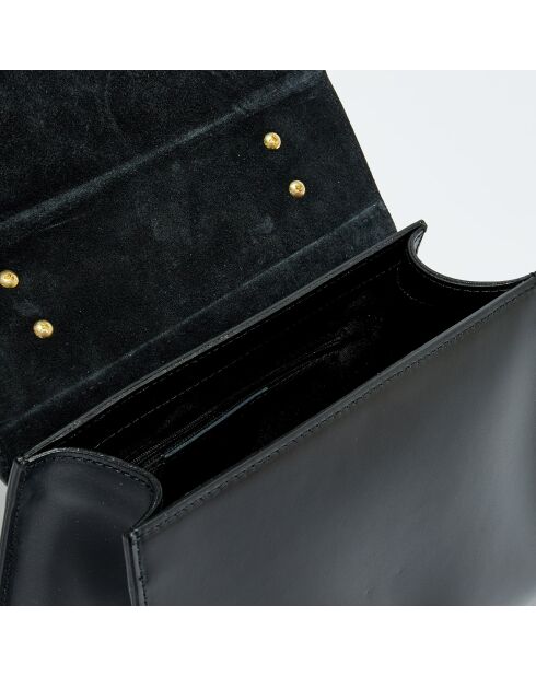 Black Shak Lederhandtasche - 23,5 x 20 x 10 cm