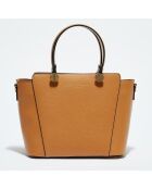 Cavoli Handtasche aus Kamelleder - 30x14,5x20,5 cm