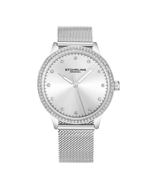 Montre Femme en Acier Quartz Vogue argentée