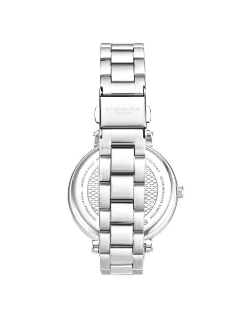 Montre Femme en Acier Quartz Multi-fonctions Symphony argentée
