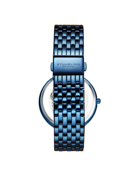 Montre Femme Quartz - Symphony en Acier bleue