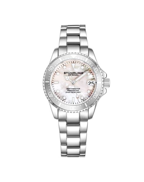 Montre Femme en Acier Quartz Symphony argentée