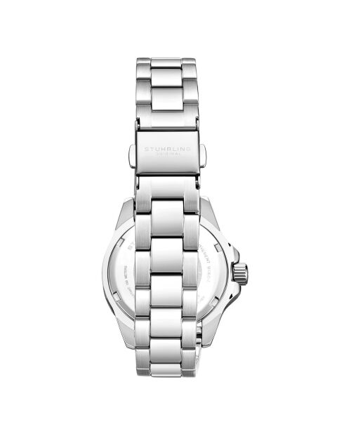 Montre Femme en Acier Quartz Symphony argenté/bleu clair