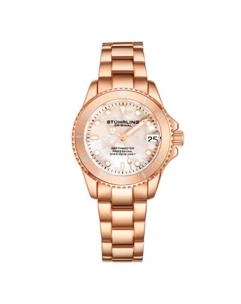 Montre Femme en Acier Quartz Symphony rose