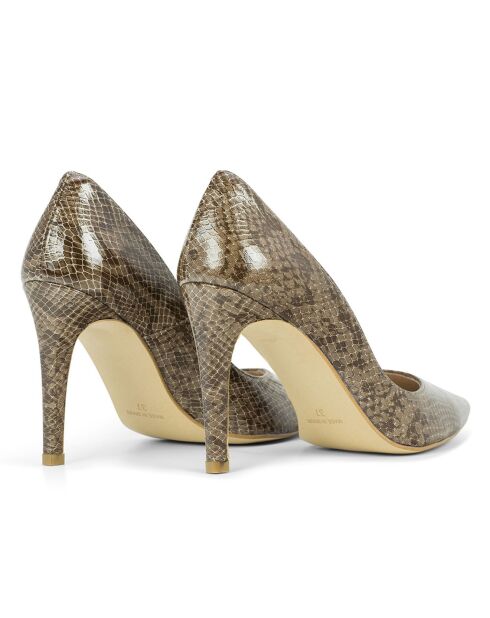 Pumps Julia aus Pythonleder - 9,5 cm Absatz