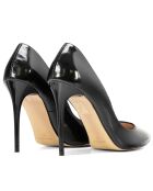 Escarpins en Cuir Sarah noirs - Talon 10 cm