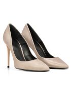 Pumps Diana aus goldfarbenem Leder - 10 cm Absatz