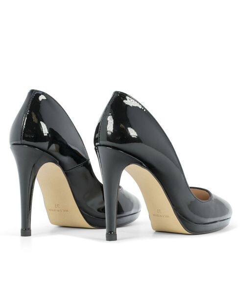 Escarpins en Cuir Kate noirs - Talon 10 cm