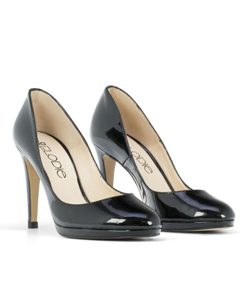 Escarpins en Cuir Kate noirs - Talon 10 cm