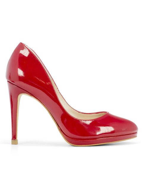 Escarpins en Cuir Kate rouges - Talon 10 cm