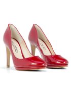 Escarpins en Cuir Kate rouges - Talon 10 cm