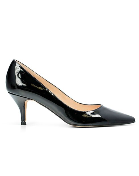 Escarpins en Cuir Pauline noirs - Talon 5 cm