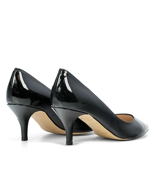 Escarpins en Cuir Pauline noirs - Talon 5 cm