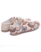 Baskets Julie beige/rose