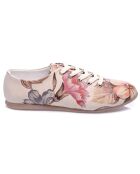 Baskets Julie beige/rose