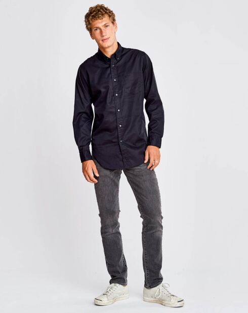 Chemise classique Galt noir