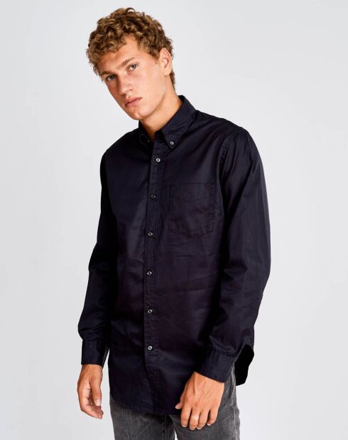 Chemise classique Galt noir