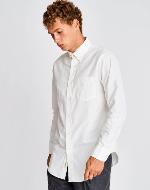 Chemise oversize Galtn blanche