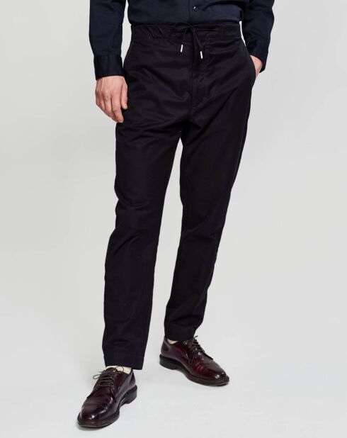 Pantalon droit Pogg bleu marine