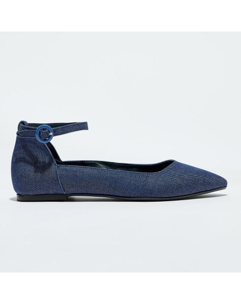 Ballerines Léa bleu jean